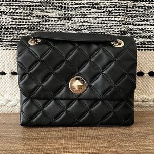 Like new! Kate Spade Natalia Small Flap Quilted Crossbody ♠️